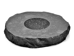Šungitový podstavec (koule 10-20 cm)