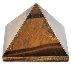 Tygří oko pyramida 48 x 48 mm