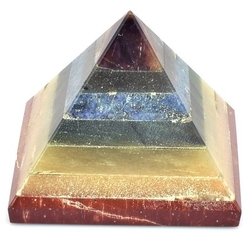 Čakrová pyramida 54 x 54 mm
