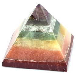 Čakrová pyramida 53 x 52 mm
