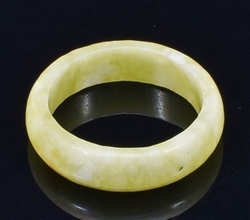 Jadeit citrónový prsten