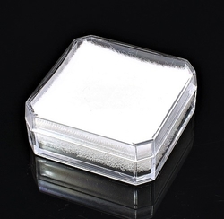 Krabička na šperky plast / bílá