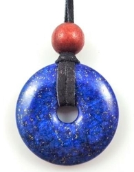 Lapis lazuli přívěšek donut