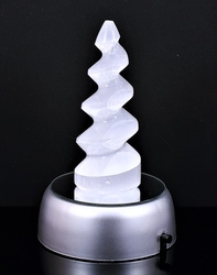 Selenit spirála lampa (130 mm)