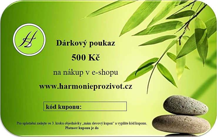 DÁRKY A POUKAZY