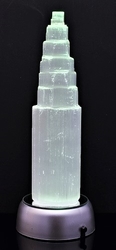 Selenit lampa kaskáda multicolor (230 mm)