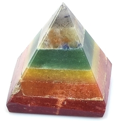 Čakrová pyramida 30 x 30 mm