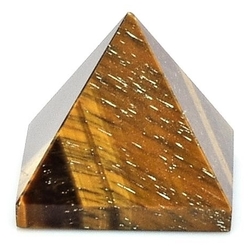Tygří oko pyramida 26 x 26 mm