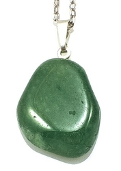 Avanturín zelený přívěšek kamínek