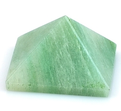 Avanturín zelený pyramida 25 x 25 mm