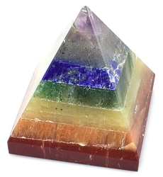 Čakrová pyramida 33 x 33 mm