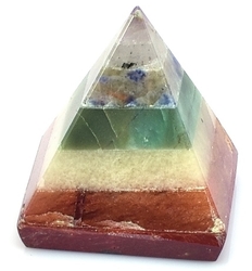 Čakrová pyramida 32 x 32 mm