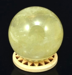 Citrínová koule 42 mm
