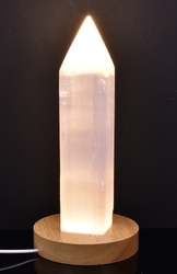 Selenit věž lampa (220 mm)
