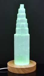 Selenit kaskáda lampa multicolor (320 mm)