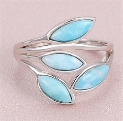 Larimar prsten (vel.18) / 3