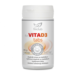 VitaD3tabs NEW - vitamín D pro kosti, svaly, zuby