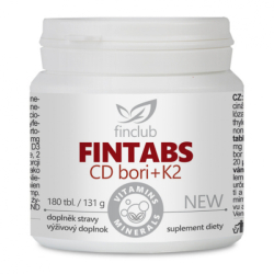 FINTABS CD bori + K2 - Pro pevné kosti