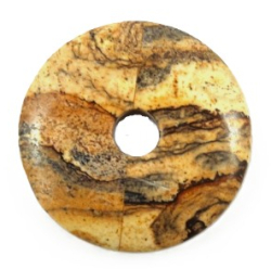 Jaspis obrázkový donut