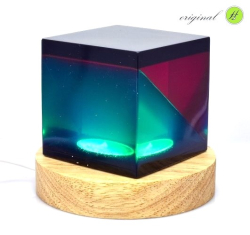 Lampa Srdeční čakra - kostka