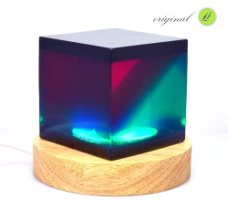 Lampa Srdeční čakra - kostka