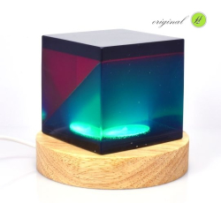 Lampa Srdeční čakra - kostka