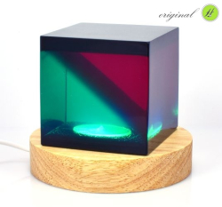Lampa Srdeční čakra - kostka