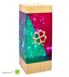 Lampa pro srdeční čakru Čtyřlístek
