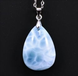 Larimar přívěšek AAAAA kvalita / 4406