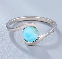 Larimar prsten (vel.17) / 2