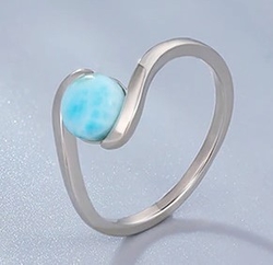 Larimar prsten (vel.17) / 2