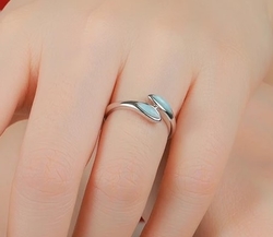 Larimar prsten vel.17