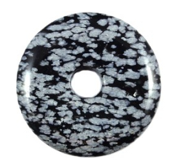 Obsidián vločkový donut