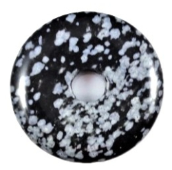 Obsidián vločkový donut