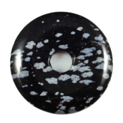 Obsidián vločkový donut