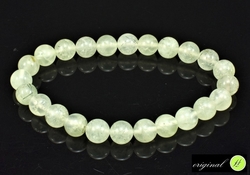 Prehnit náramek kuličky