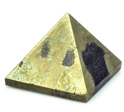 Pyrit pyramida 26 x 26 mm