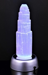 Selenit lampa kaskáda multicolor (130 mm)