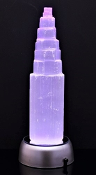 Selenit lampa kaskáda multicolor (230 mm)