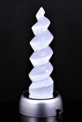 Selenit lampa spirála (180 mm)