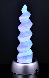 Selenit lampa spirála multicolor(180 mm)