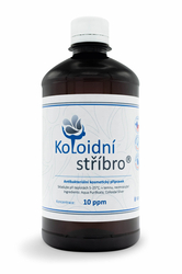 Koloidní stříbro 500 ml SLEVA  (exp. 6/2026)