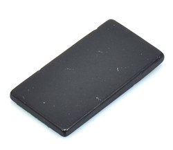 Šungitová destička na mobil obdélník 30 x 15 mm