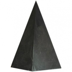 Šungitová pyramida jehlan neleštěná 3 cm
