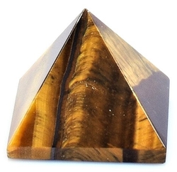 Tygří oko pyramida 26 x 26 mm