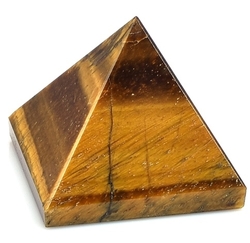 Tygří oko pyramida 41 x 41 mm