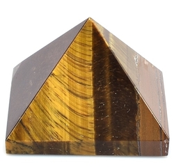 Tygří oko pyramida 45 x 44 mm