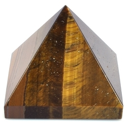 Tygří oko pyramida 45 x 45 mm