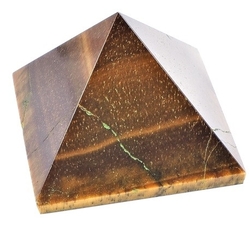 Tygří oko pyramida 48 x 48 mm