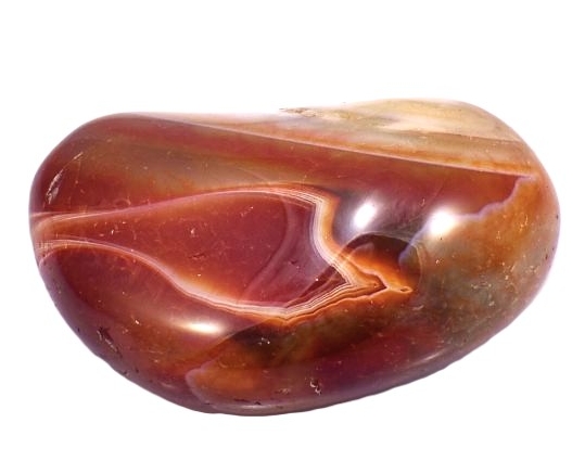 Achát červený